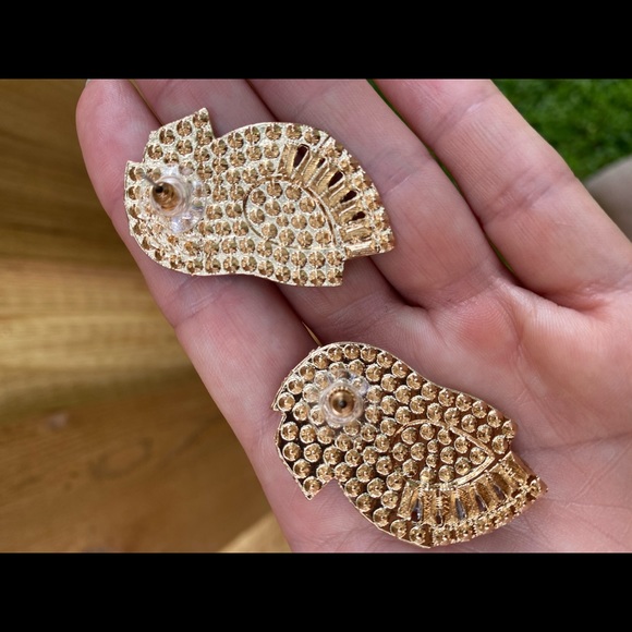 💕Lovebird💕 Rhinestone Earrings from BaubleBar - Picture 4 of 4